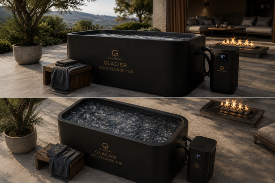 Glacier Cold Plunge Tub