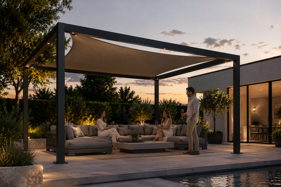 Arbour Sail Modular Outdoor Pergola