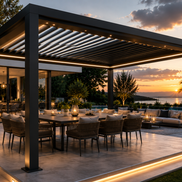 Haven Louvred Roof Pergola