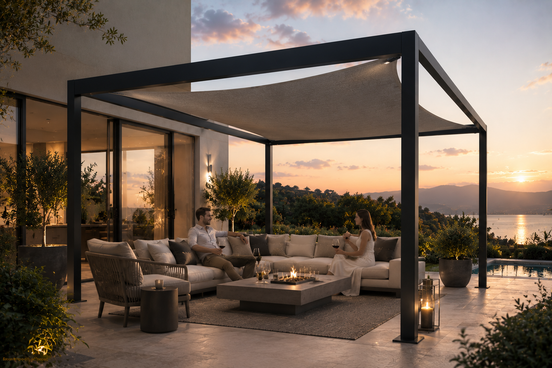 Arbour Sail Modular Outdoor Pergola