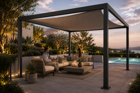 Arbour Sail Modular Outdoor Pergola