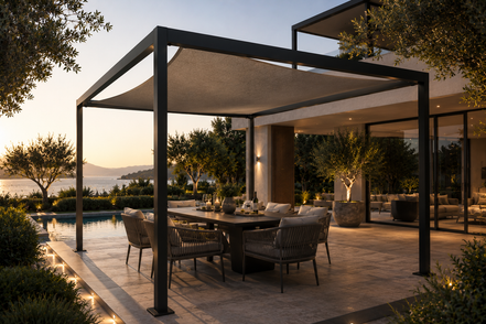 Arbour Sail Modular Outdoor Pergola