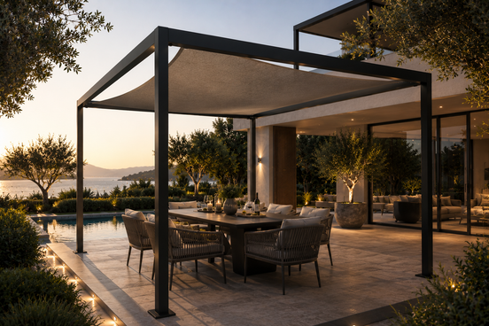 Arbour Sail Modular Outdoor Pergola
