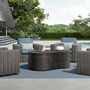 Tahoe Luxury Fire Pit Table