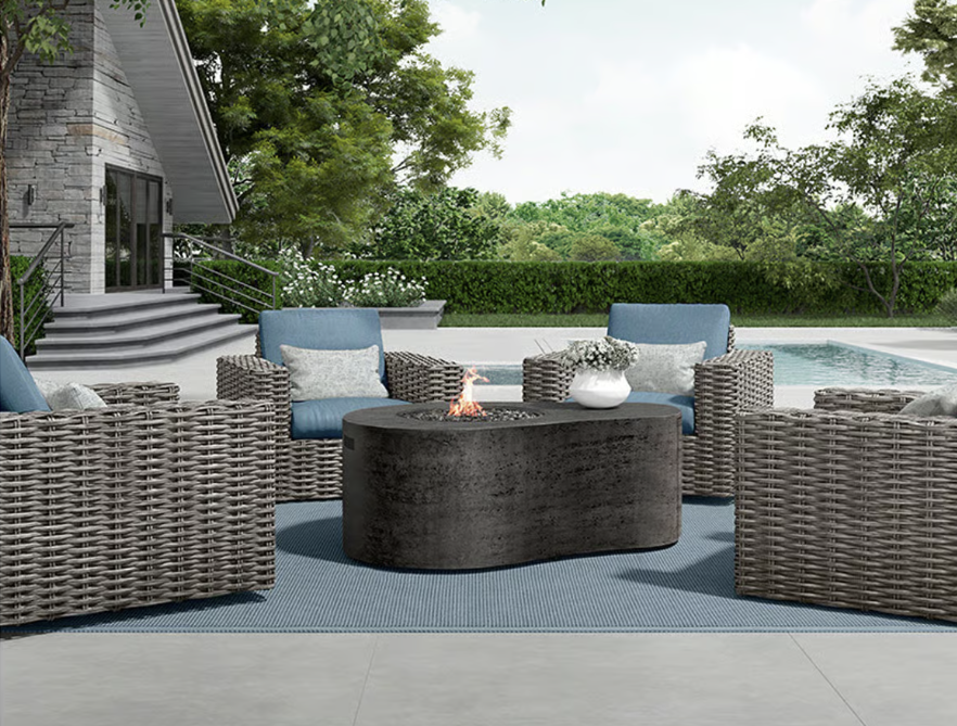 Tahoe Luxury Fire Pit Table