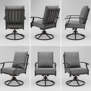 Luxury 7-Piece Fire Dining Set