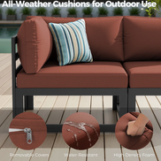 Anevaeh Fire Pit Conversation Set