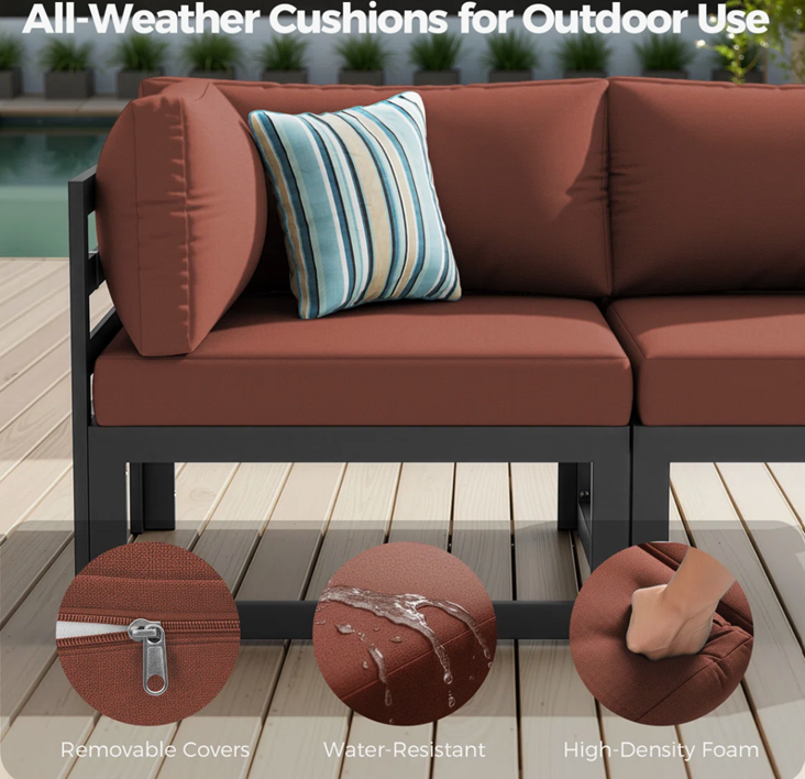 Anevaeh Fire Pit Conversation Set