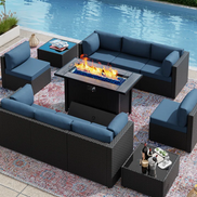 Luxury Outdoor Wicker Fire Collection