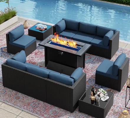 Luxury Outdoor Wicker Fire Collection
