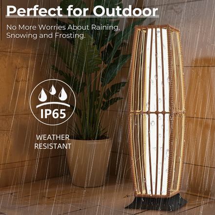 Outdoor Ambient Solar Floor Lamp