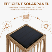 Outdoor Ambient Solar Floor Lamp
