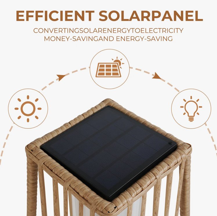 Outdoor Ambient Solar Floor Lamp