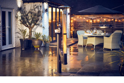 Lunar Classic Plus Luxury Wood Pellet Patio Heater