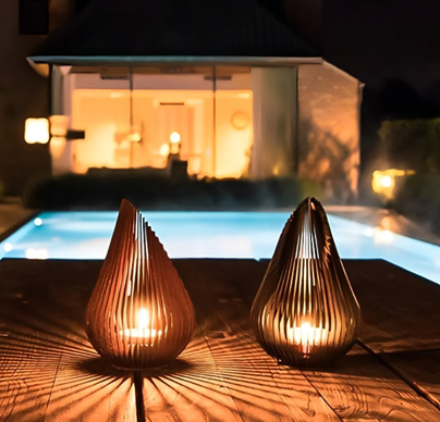 Luxury Outdoor Candleholder Collection