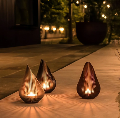 Luxury Outdoor Candleholder Collection