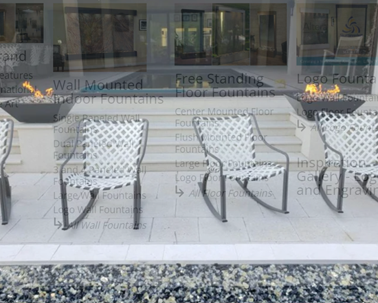 TessaRai Square GFRC Concrete Fire Bowl